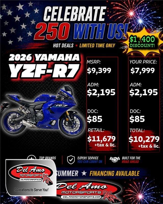 2026 Yamaha YZF-R7
