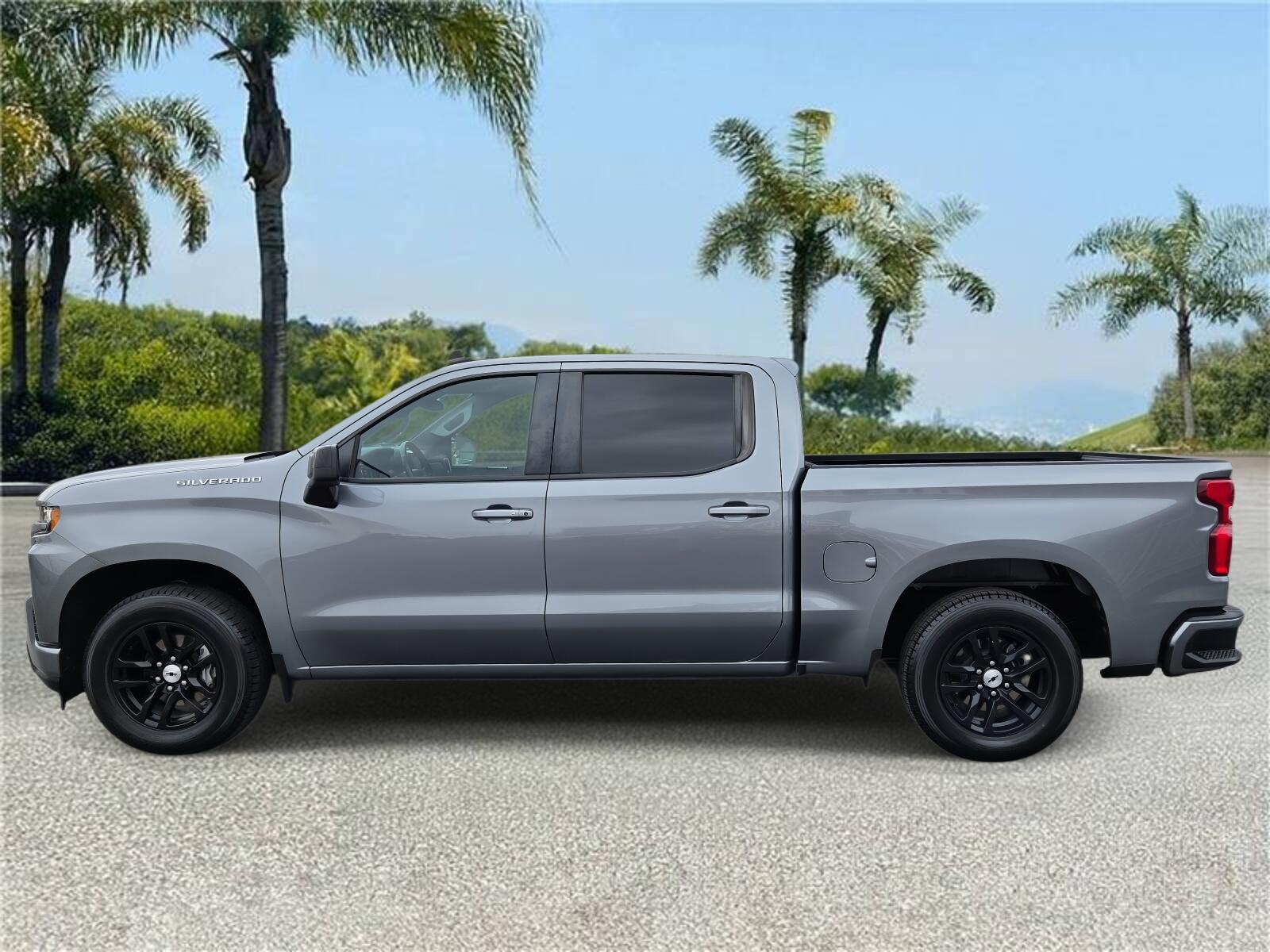 Used 2020 Chevrolet Silverado 1500 RST with VIN 1GCPWDEDXLZ280395 for sale in Downey, CA