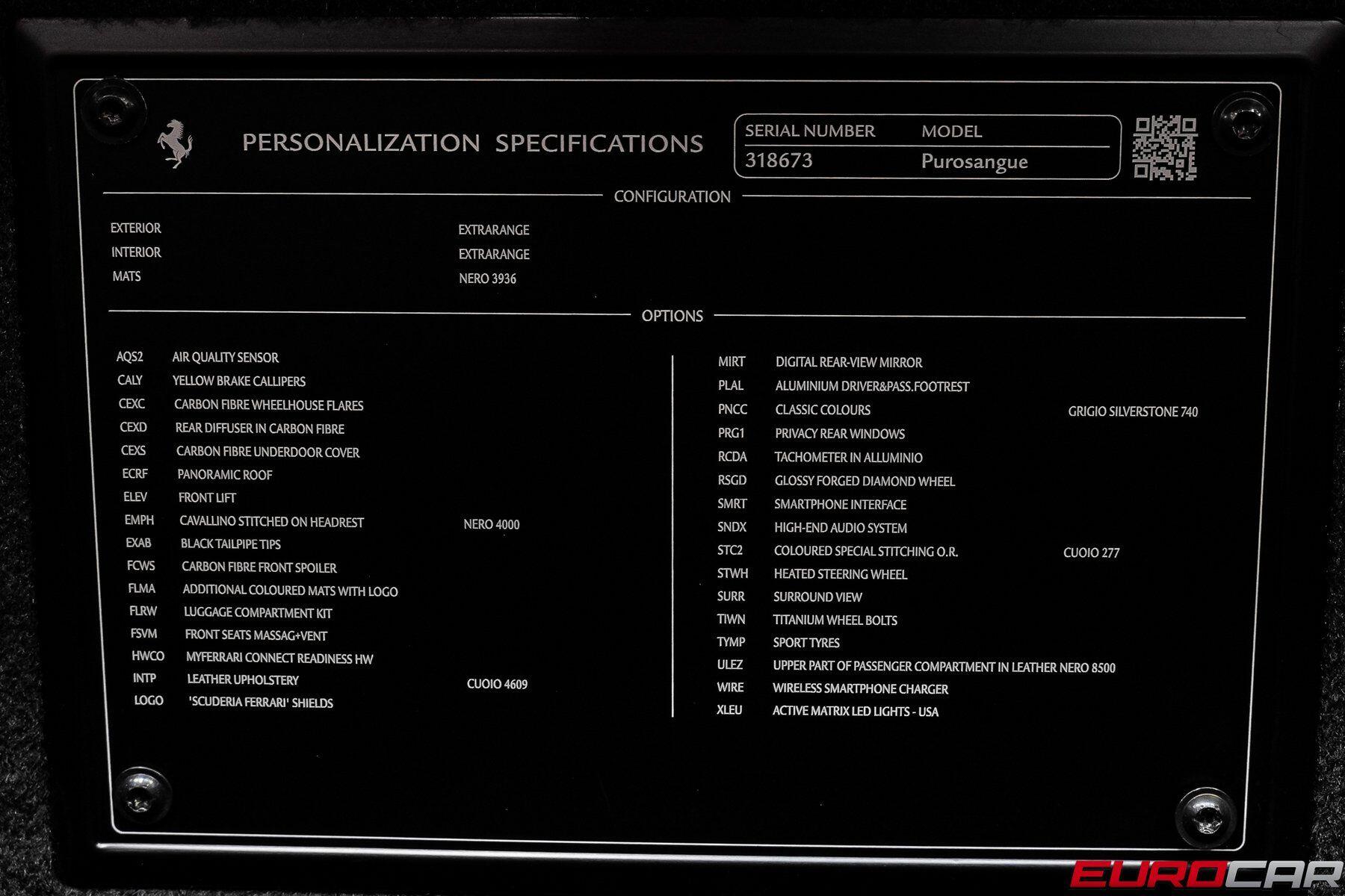 2025 Ferrari Purosangue *PANORAMIC ROOF * PASSENGER DISPLAY*Image 27