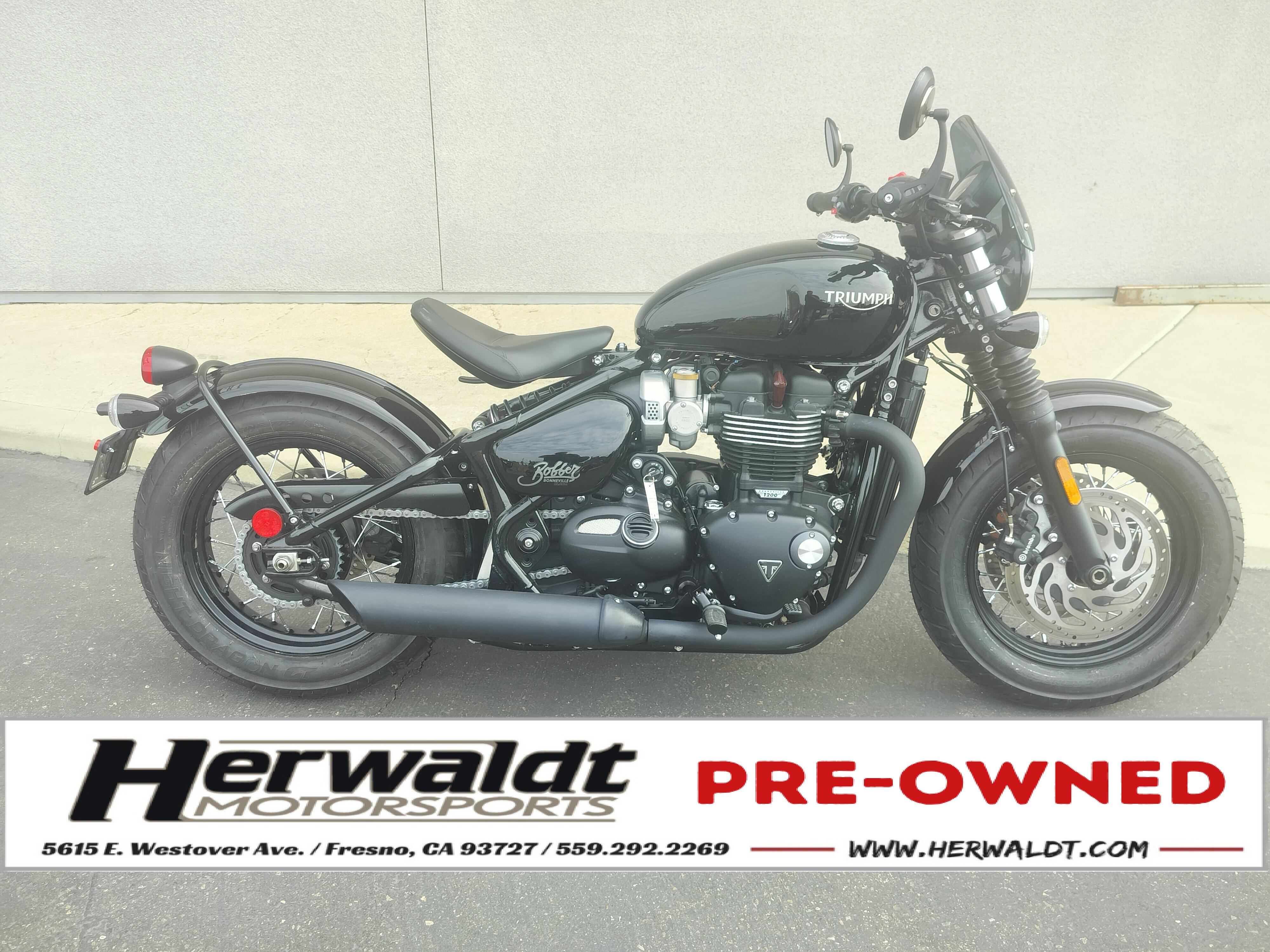2018 Triumph Bonneville Bobber