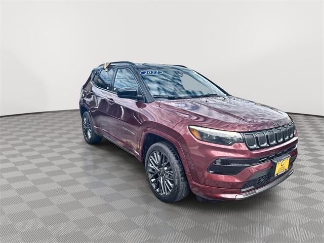 Used 2022 Jeep Compass High Altitude with VIN 3C4NJDCB9NT140484 for sale in Englewood, NJ