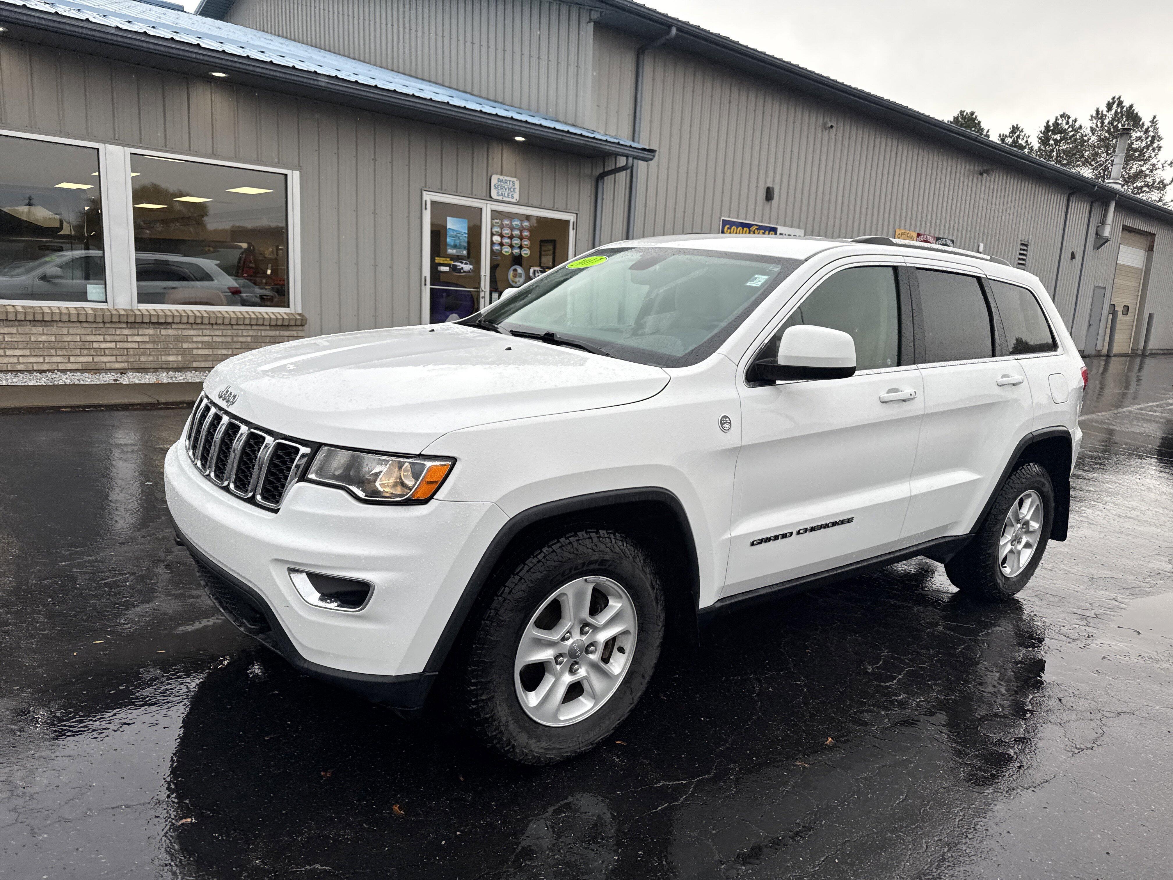 Used 2017 Jeep Grand Cherokee Laredo E with VIN 1C4RJFAG7HC600253 for sale in Dansville, NY
