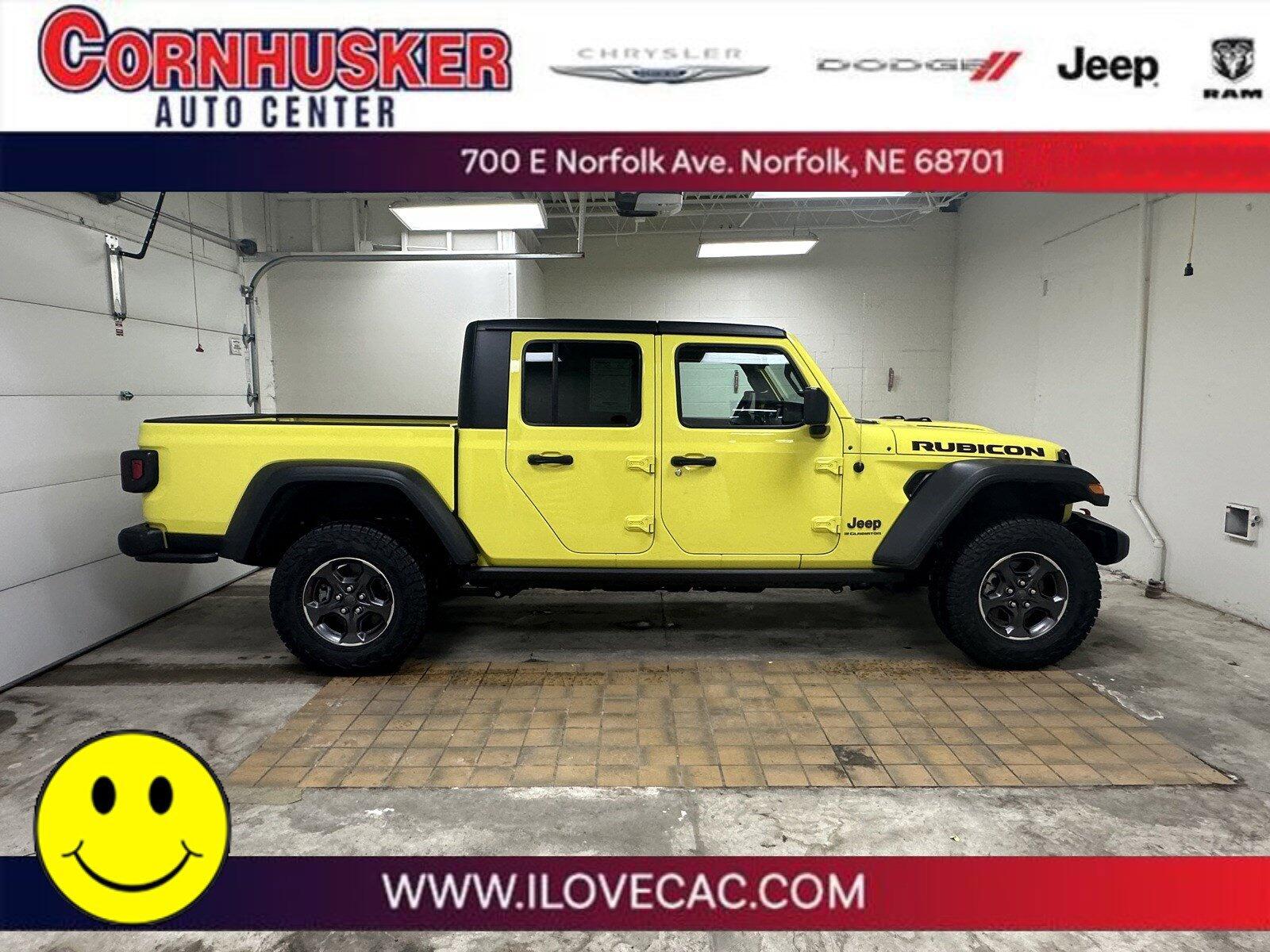 Used 2023 Jeep Gladiator Rubicon with VIN 1C6JJTBGXPL583643 for sale in Norfolk, NE