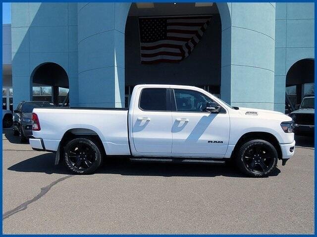 Certified 2022 RAM Ram 1500 Pickup Big Horn/Lone Star with VIN 1C6SRFBT7NN145093 for sale in New Britain, CT