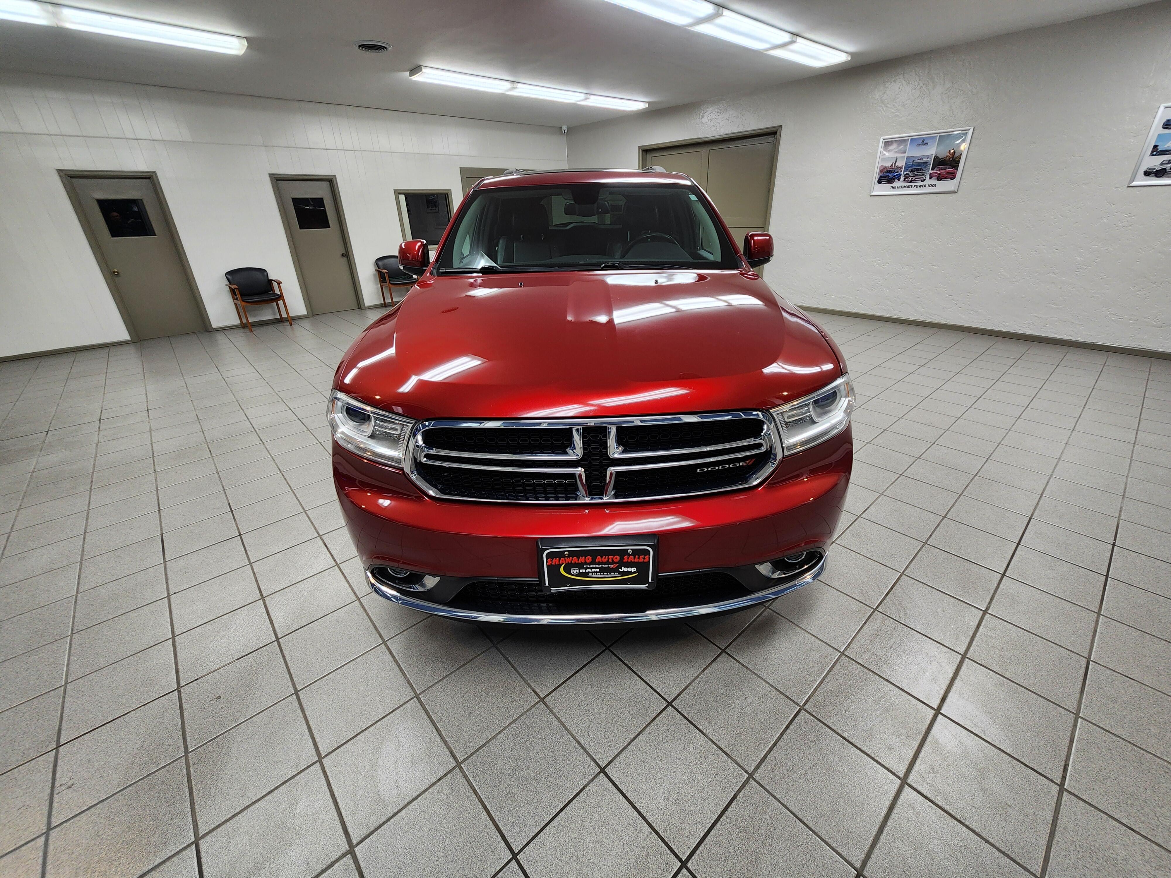Used 2015 Dodge Durango Limited with VIN 1C4RDJDG5FC810918 for sale in Shawano, WI