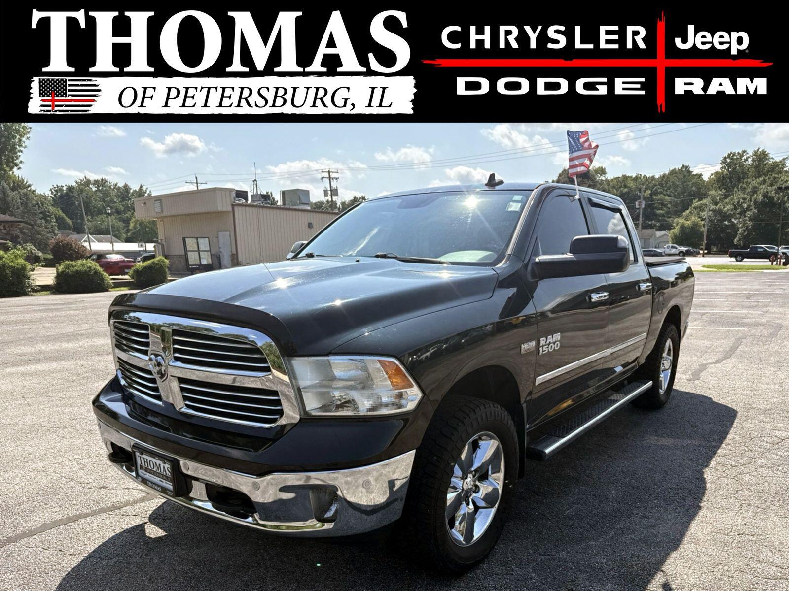 Used 2016 RAM Ram 1500 Pickup Big Horn with VIN 3C6RR7LT6GG240484 for sale in Petersburg, IL