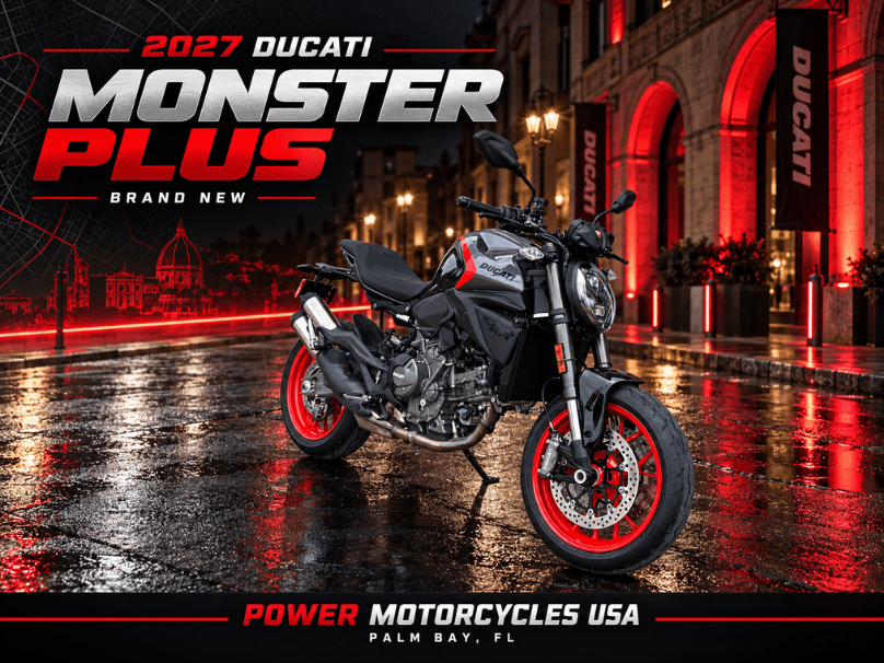 2027 Ducati MONSTER PLUS