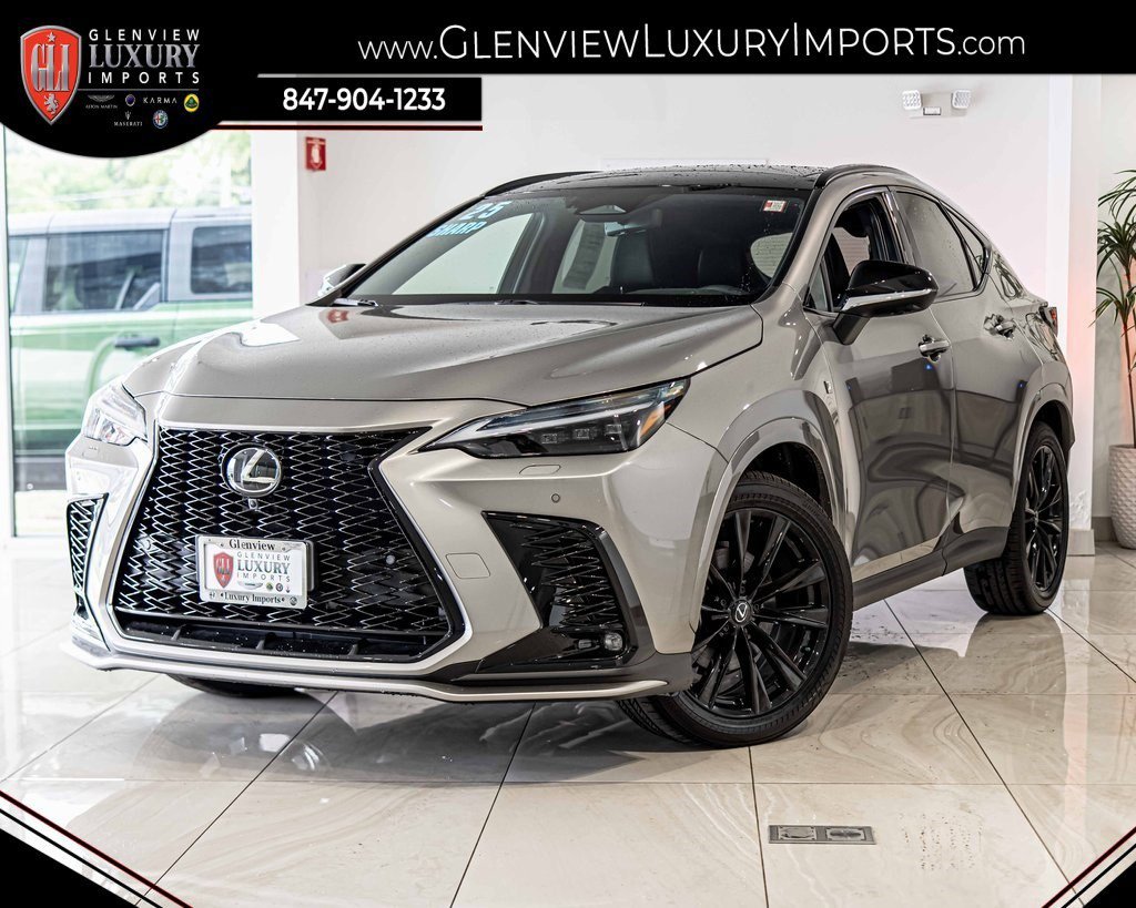 Used 2025 Lexus NX 350 with VIN 2T2KGCEZ9SC060568 for sale in Glenview, IL