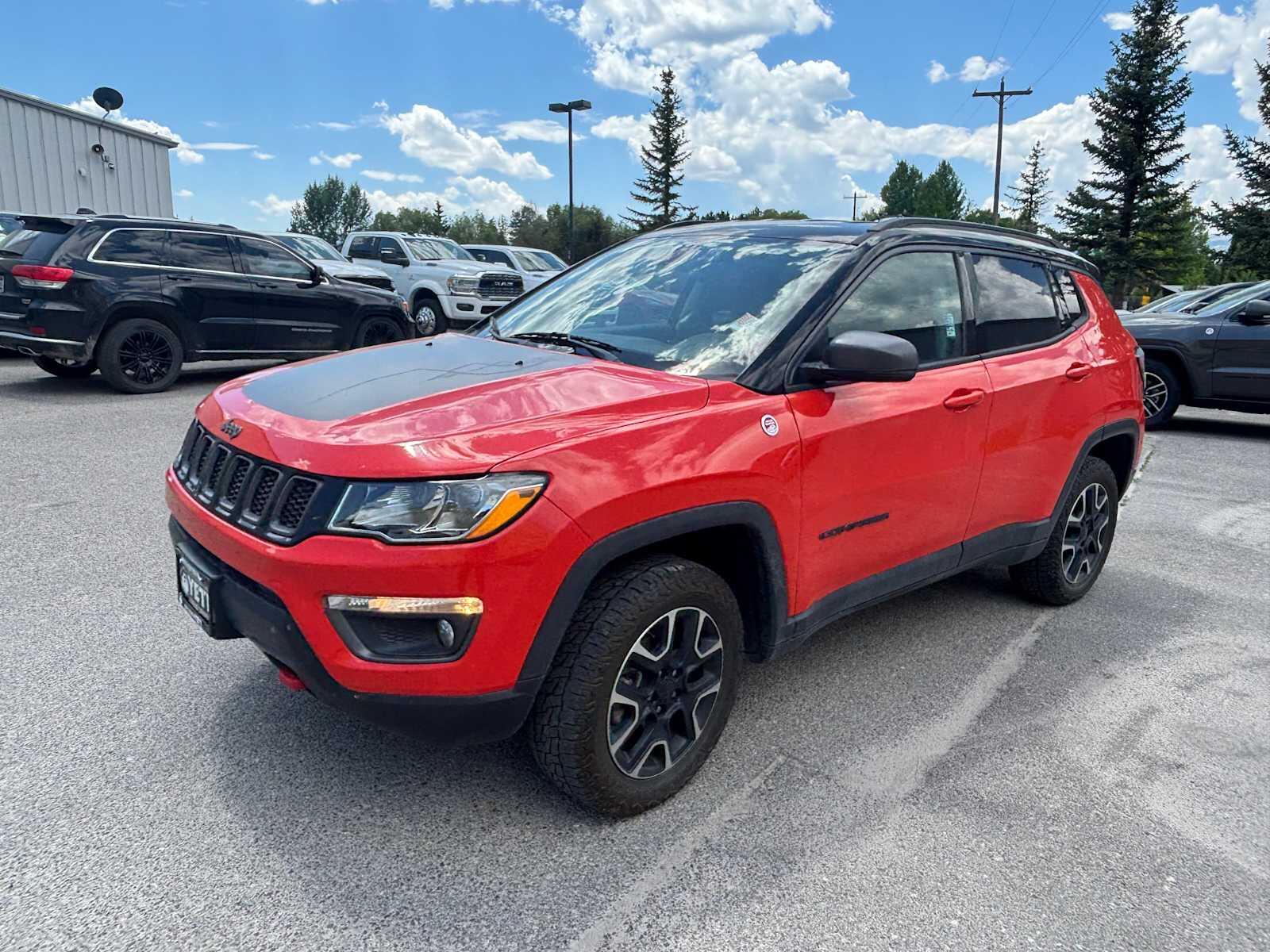 Used 2020 Jeep Compass Trailhawk with VIN 3C4NJDDB6LT111469 for sale in Jackson, WY
