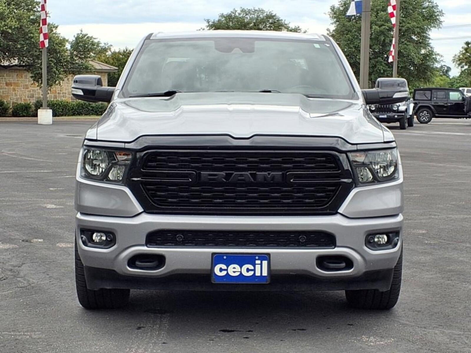 Used 2022 RAM Ram 1500 Pickup Big Horn/Lone Star with VIN 1C6SRFFT1NN220638 for sale in Uvalde, TX