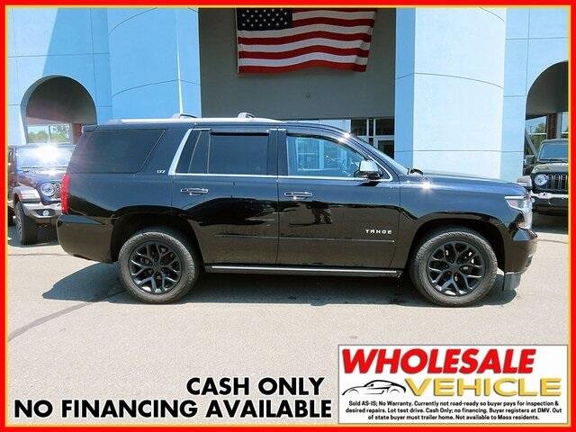 Used 2015 Chevrolet Tahoe LTZ with VIN 1GNSKCKC0FR191832 for sale in New Britain, CT