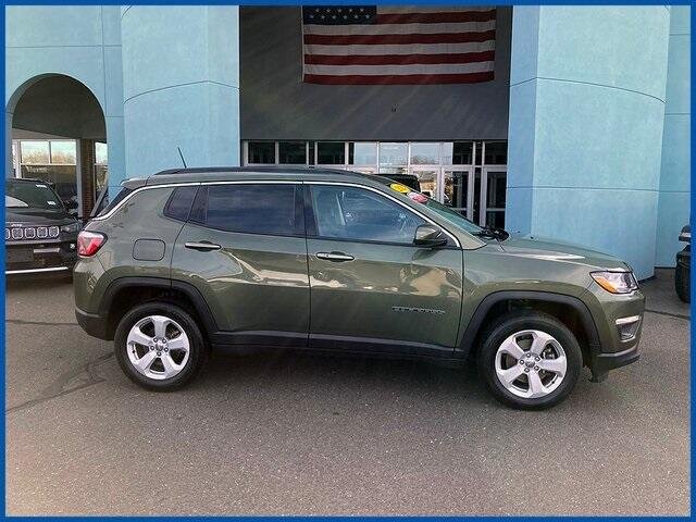 Certified 2020 Jeep Compass Latitude with VIN 3C4NJDBB7LT219506 for sale in New Britain, CT