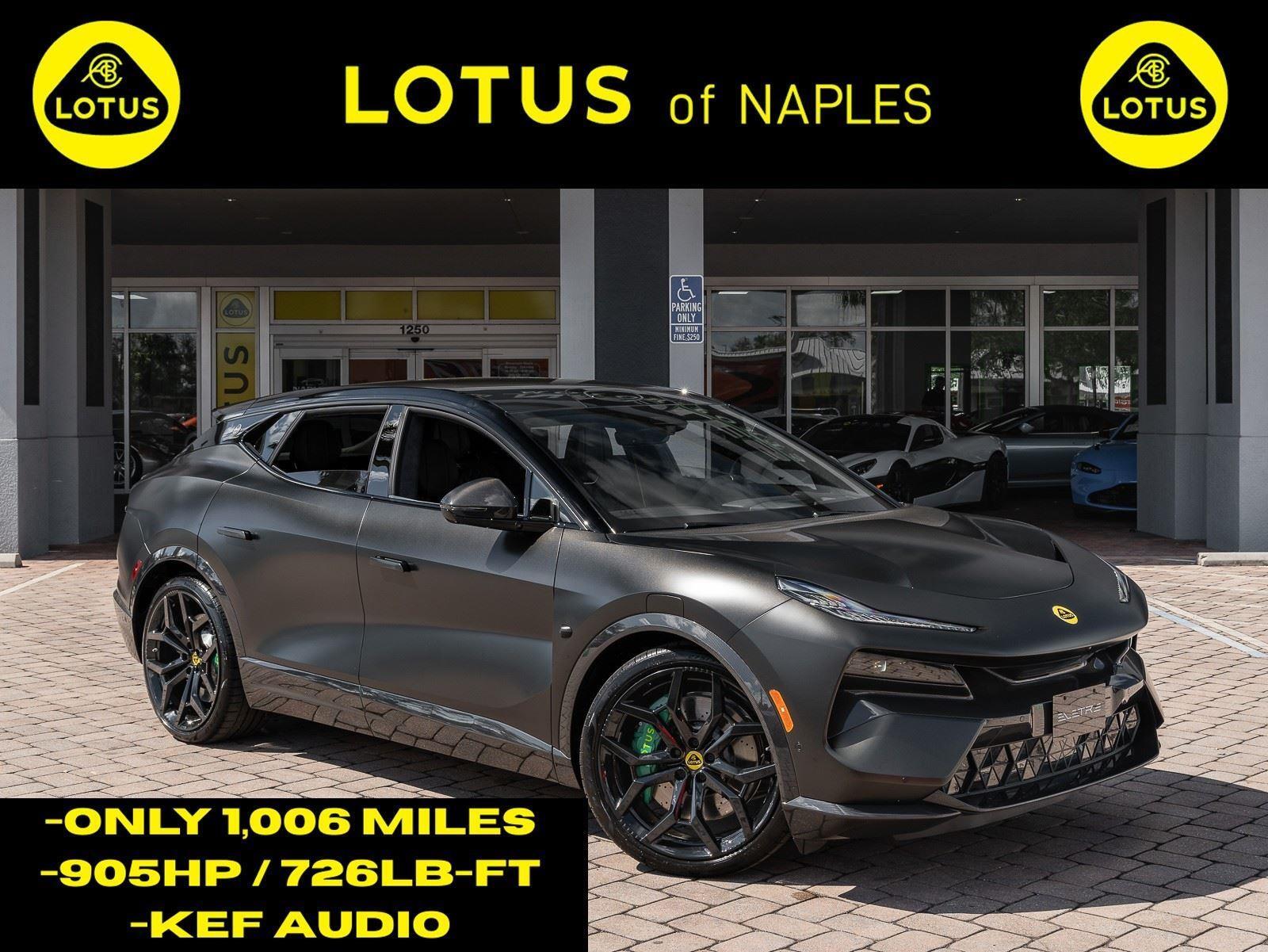 Used 2025 Lotus Eletre Carbon