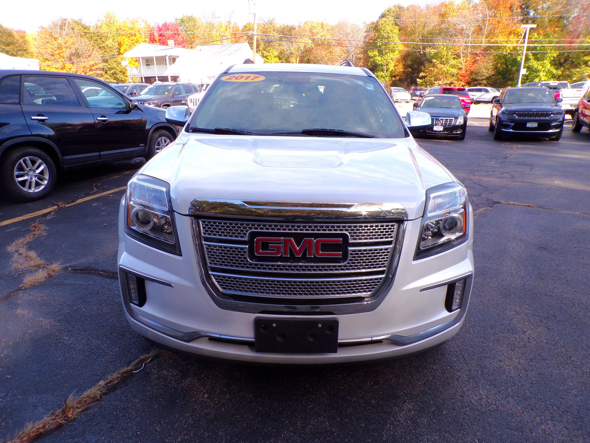Used 2017 GMC Terrain Denali with VIN 2GKFLVE37H6326094 for sale in Leominster, MA