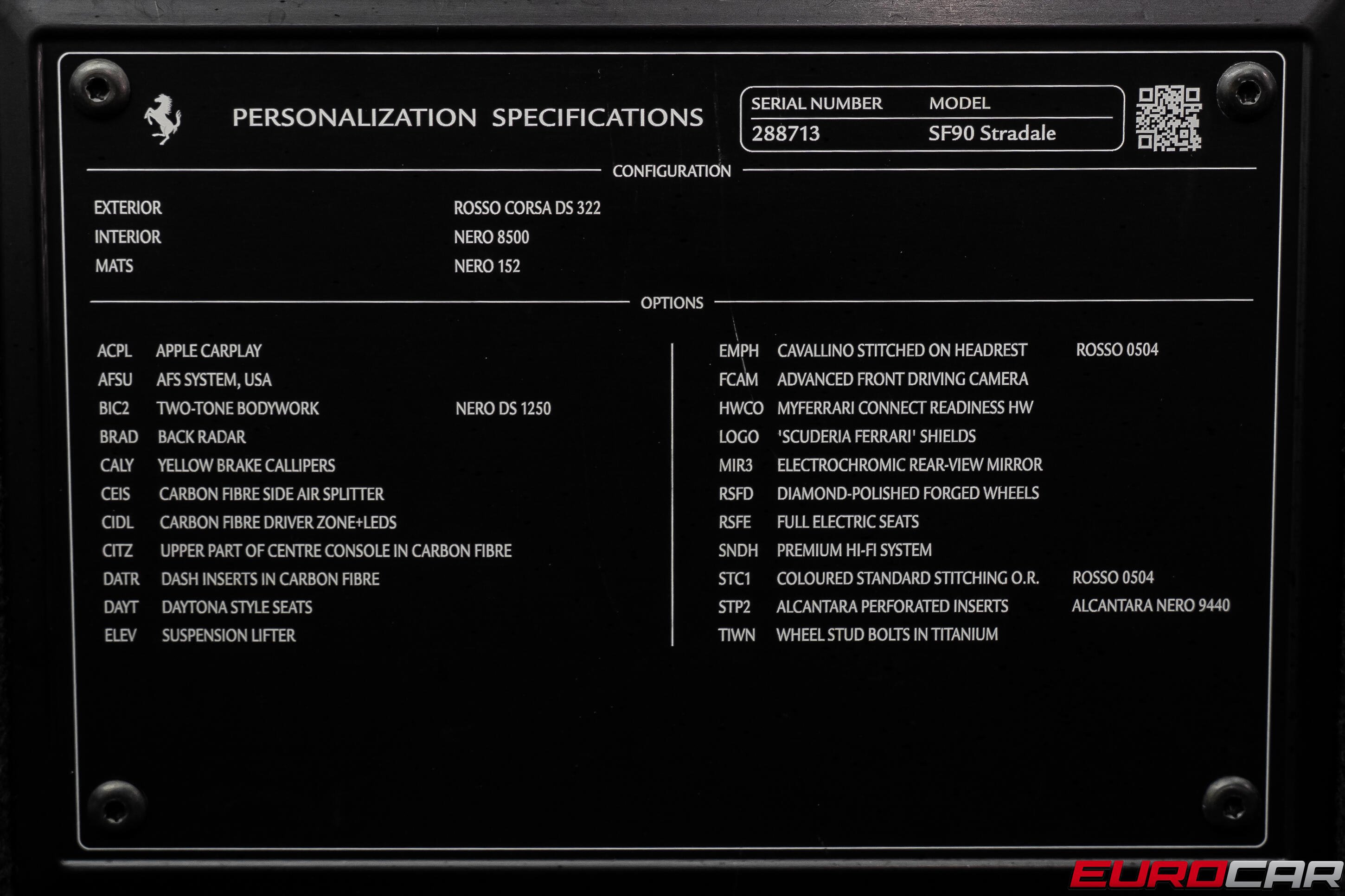 2023 Ferrari SF90 Stradale *CARBON STEERING WHEEL * FULL ELECTRIC SEATS*Image 13