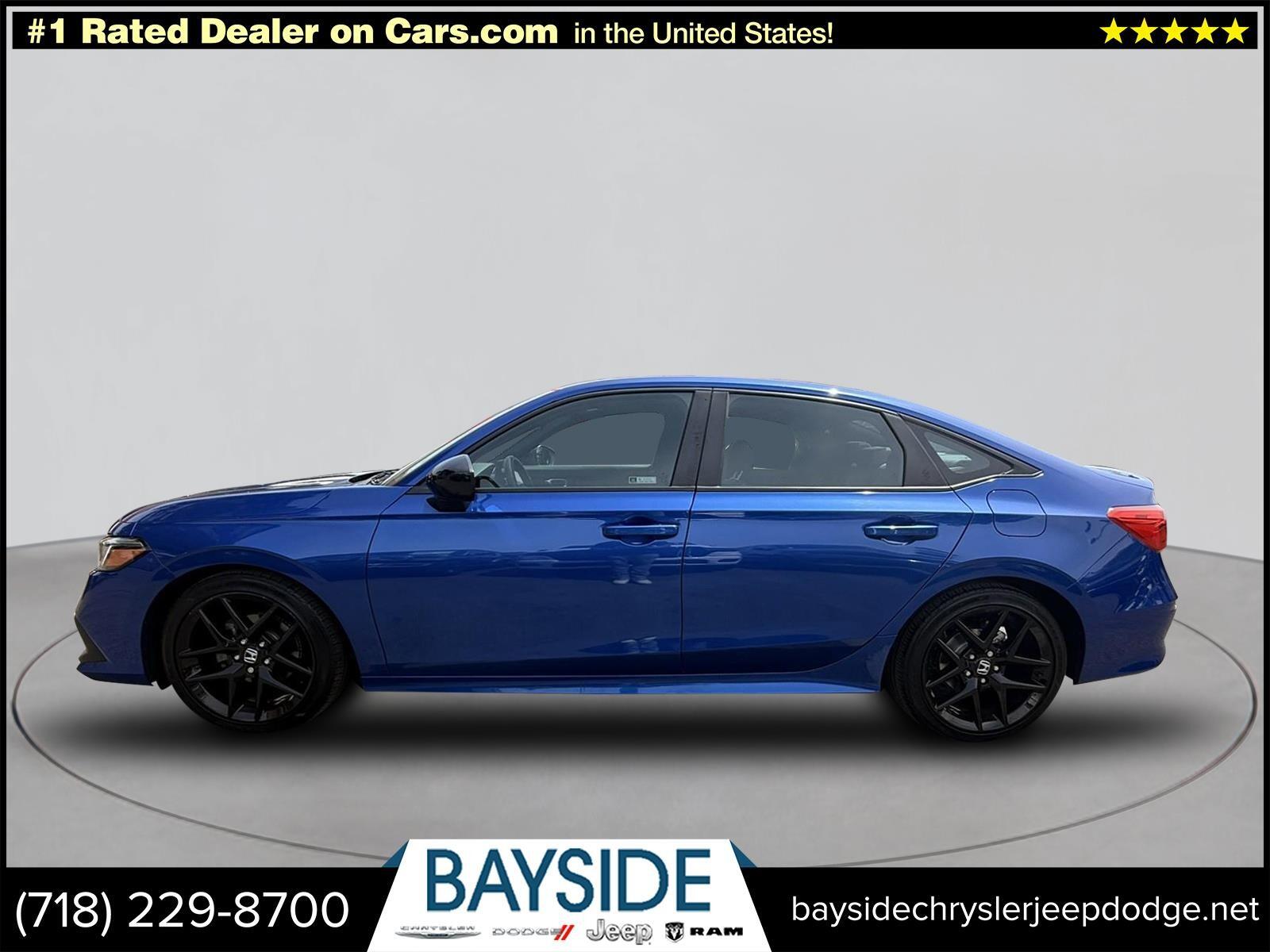 Used 2022 Honda Civic Sport with VIN 2HGFE2F59NH591119 for sale in Bayside, NY