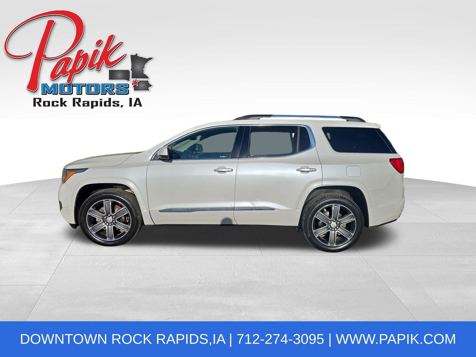 Used 2018 GMC Acadia Denali with VIN 1GKKNXLS0JZ162017 for sale in Luverne, Minnesota