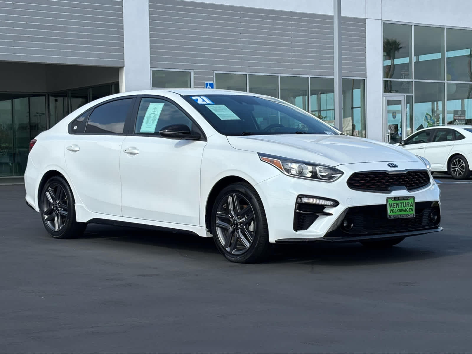 Used 2021 Kia Forte GT-Line with VIN 3KPF34AD2ME323179 for sale in Ventura, CA