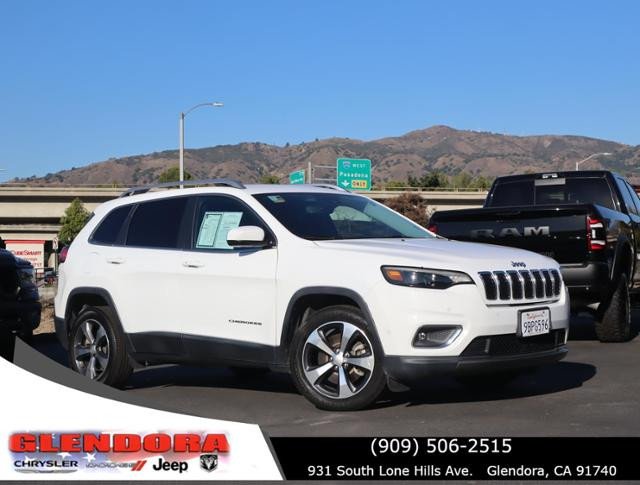 Used 2019 Jeep Cherokee Limited with VIN 1C4PJLDN4KD263459 for sale in Glendora, CA