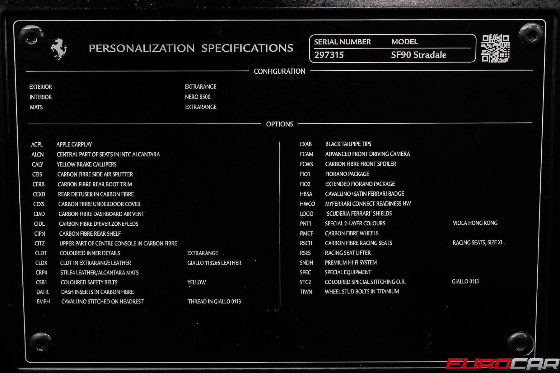2023 Ferrari SF90 Stradale *FIORANO PACKAGE * HUGE CARBON OPTIONS*Image 13