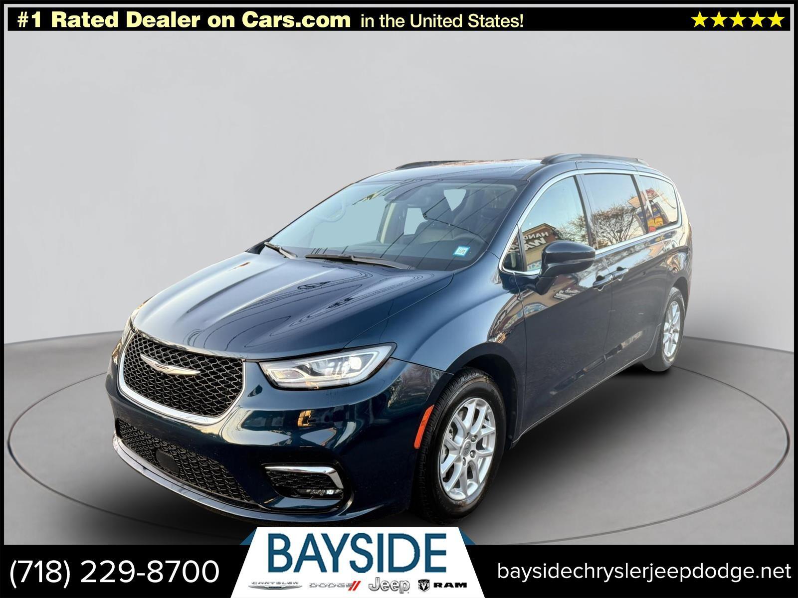 Used 2022 Chrysler Pacifica Touring L with VIN 2C4RC1BG2NR158187 for sale in Bayside, NY