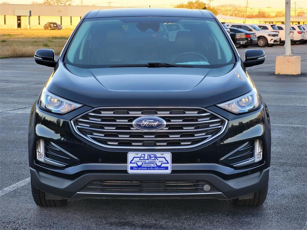 Used 2022 Ford Edge Titanium with VIN 2FMPK4K91NBA34493 for sale in Athens, TX