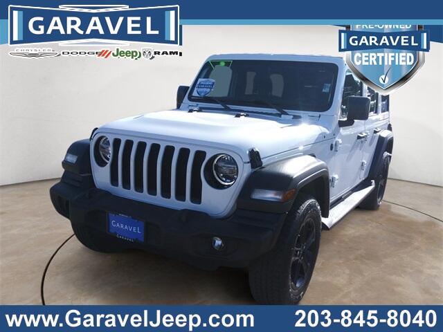 Used 2021 Jeep Wrangler Unlimited Altitude with VIN 1C4HJXDN6MW647519 for sale in Norwalk, CT