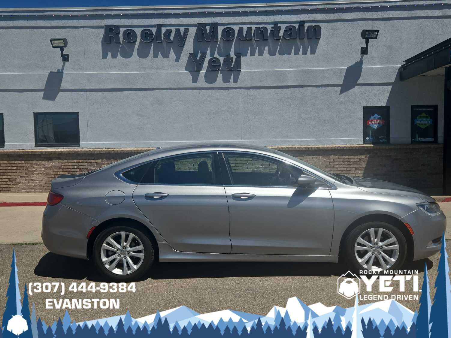 Used 2015 Chrysler 200 Limited with VIN 1C3CCCAB7FN737346 for sale in Jackson, WY