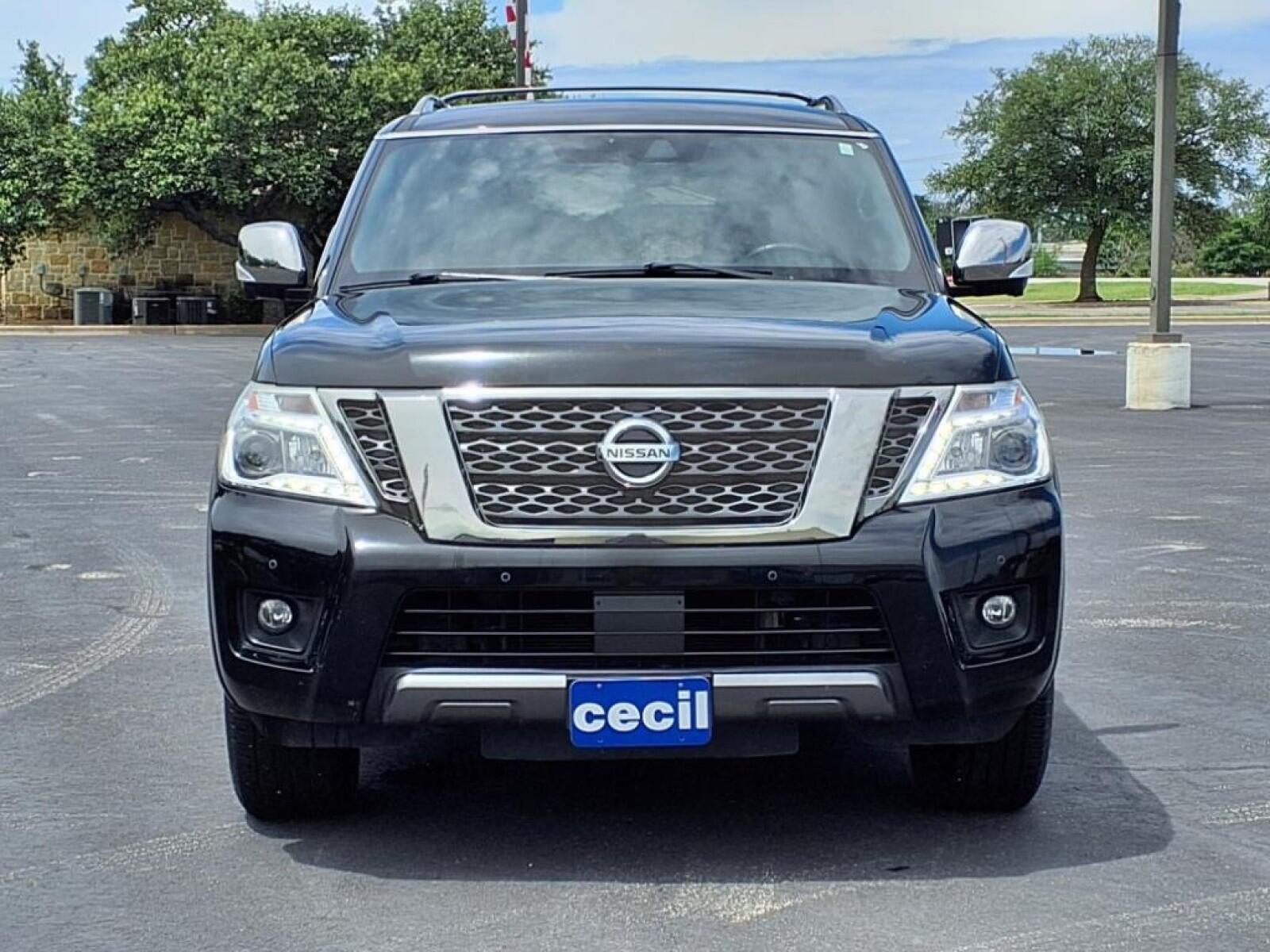 Used 2019 Nissan Armada Platinum with VIN JN8AY2NF4K9350028 for sale in Uvalde, TX