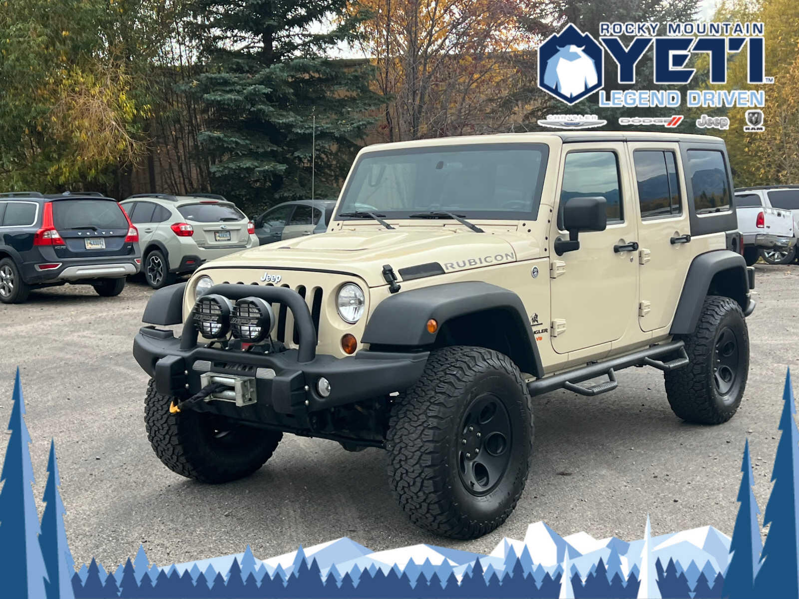 Used 2011 Jeep Wrangler Unlimited Rubicon with VIN 1J4HA6H12BL582999 for sale in Jackson, WY