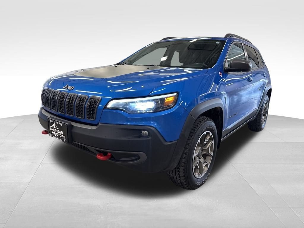 Used 2020 Jeep Cherokee Trailhawk with VIN 1C4PJMBX1LD517964 for sale in Sheridan, WY