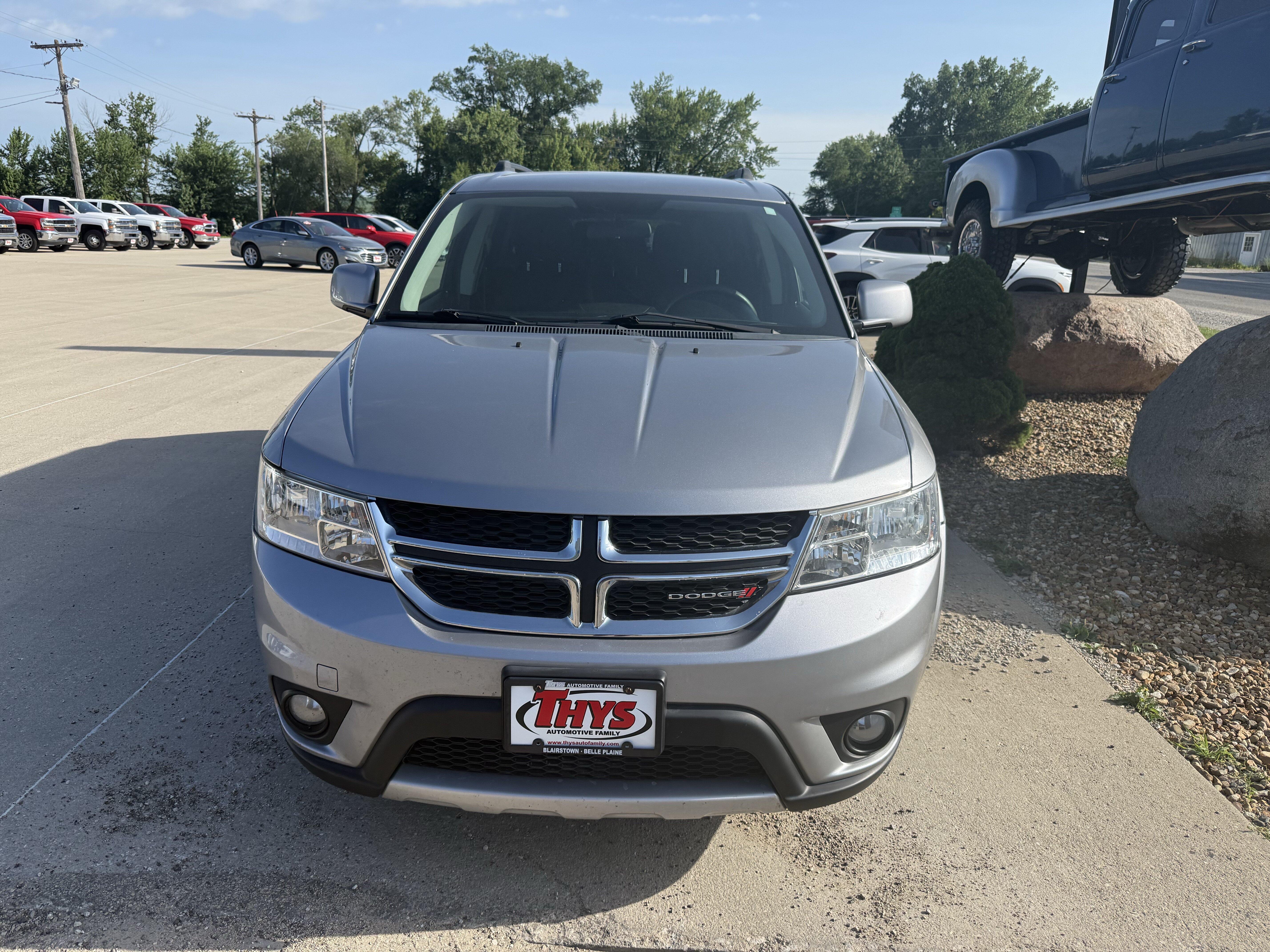 Used 2015 Dodge Journey SXT with VIN 3C4PDDBG1FT755500 for sale in Blairstown, IA