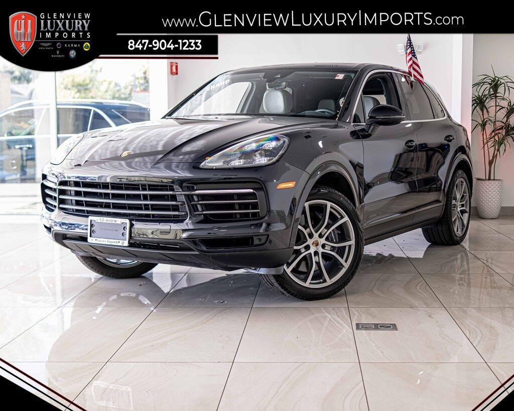 Used 2021 Porsche Cayenne Base with VIN WP1AA2AY2MDA08292 for sale in Glenview, IL