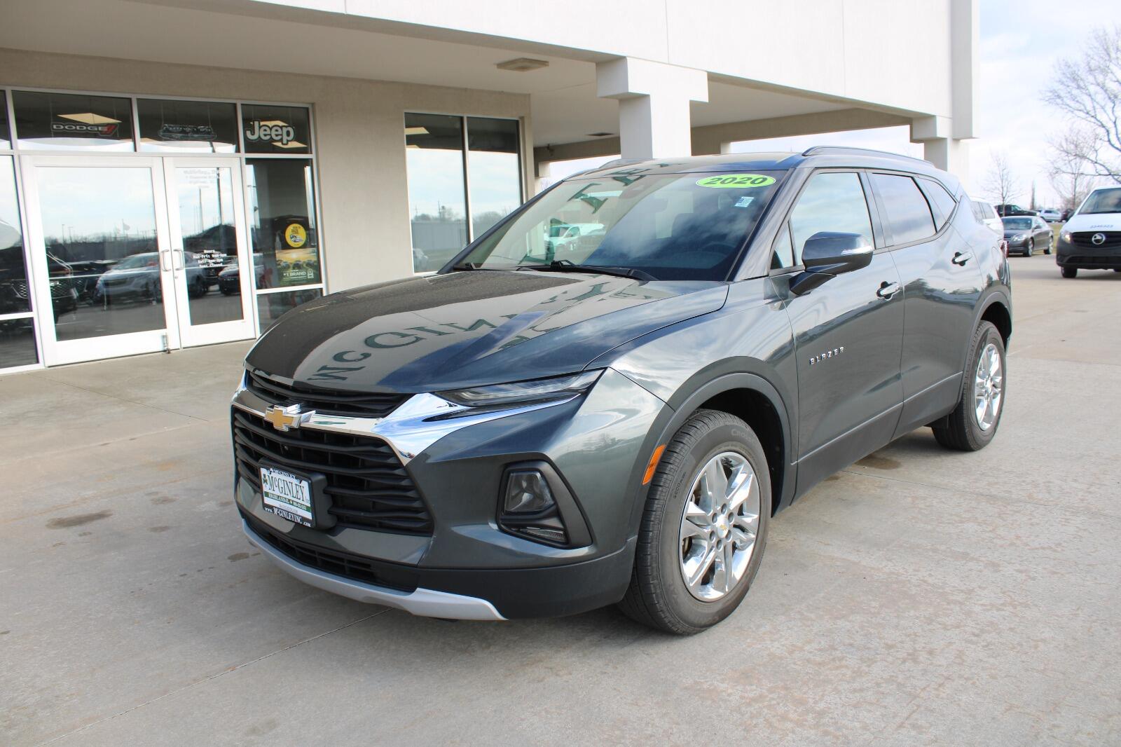 Used 2020 Chevrolet Blazer 3LT with VIN 3GNKBDRS9LS585308 for sale in Highland, IL