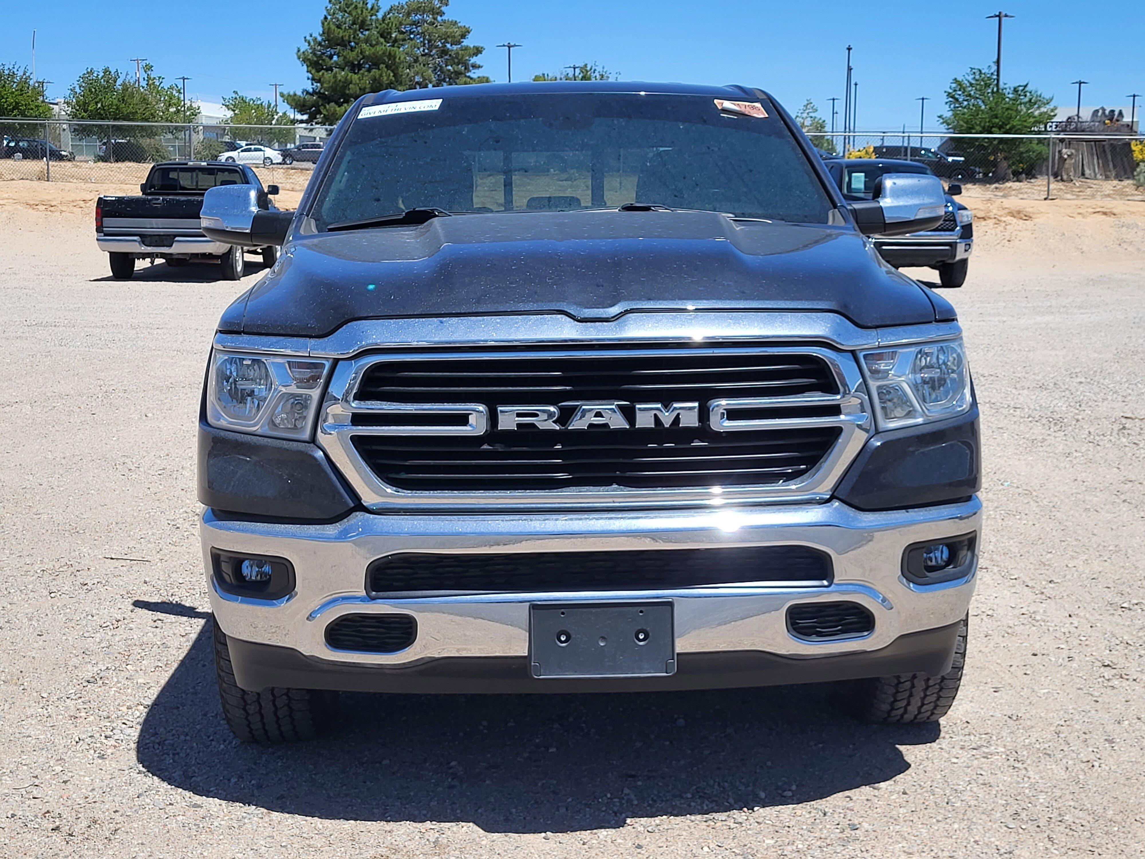 Used 2021 RAM Ram 1500 Pickup Big Horn/Lone Star with VIN 1C6SRFFT2MN643419 for sale in Albuquerque, NM