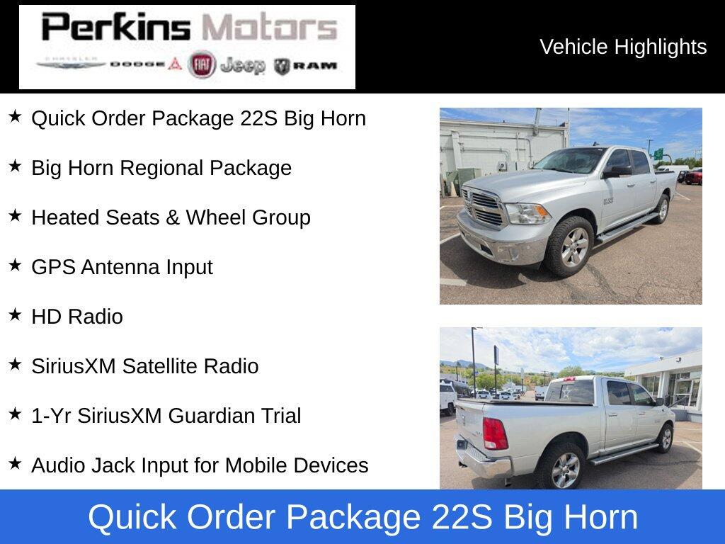 2018 RAM 1500 Big Horn