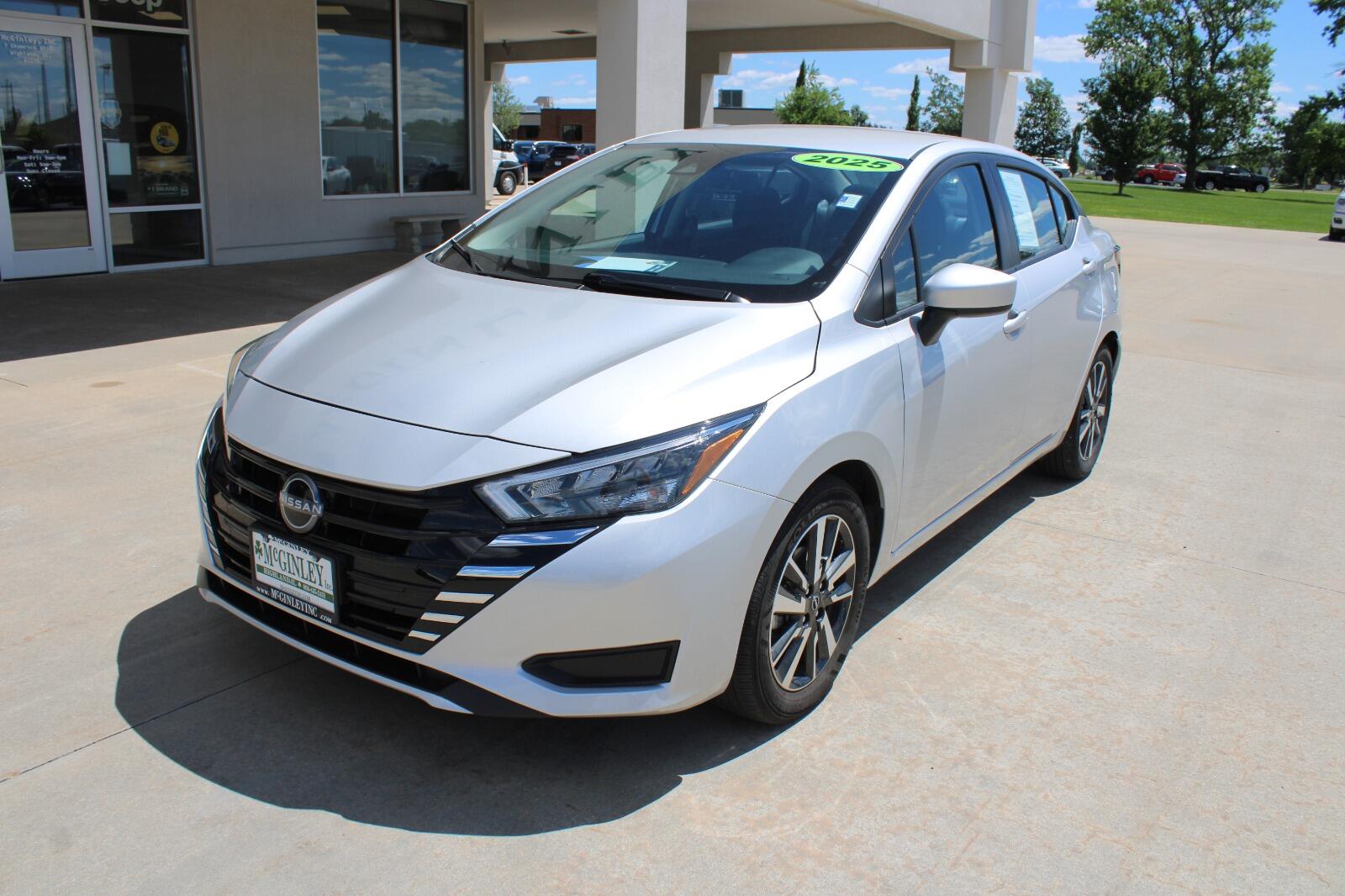 Used 2025 Nissan Versa Sedan SV with VIN 3N1CN8EV8SL846337 for sale in Highland, IL