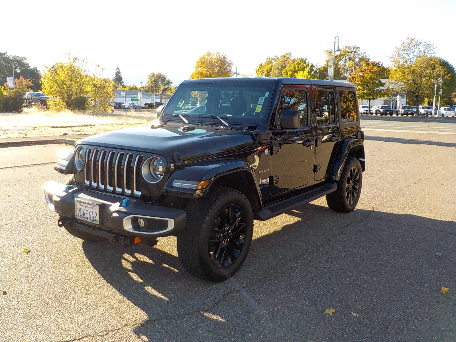 Used 2023 Jeep Wrangler 4xe Sahara 4XE with VIN 1C4JJXP68PW556049 for sale in Redding, CA