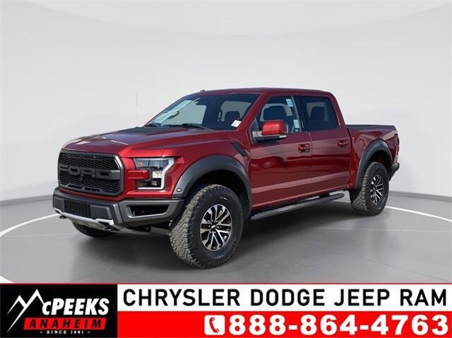 Used 2018 Ford F-150 Raptor with VIN 1FTFW1RGXJFD86701 for sale in Anaheim, CA