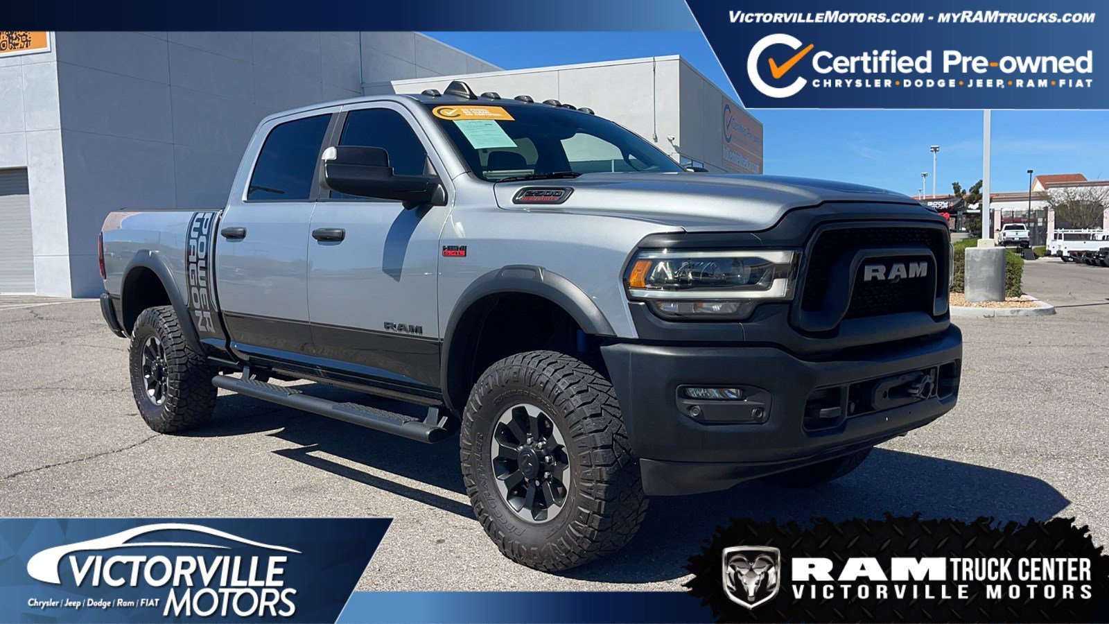 Used 2022 RAM Ram 2500 Pickup Power Wagon with VIN 3C6TR5EJ3NG168629 for sale in Victorville, CA