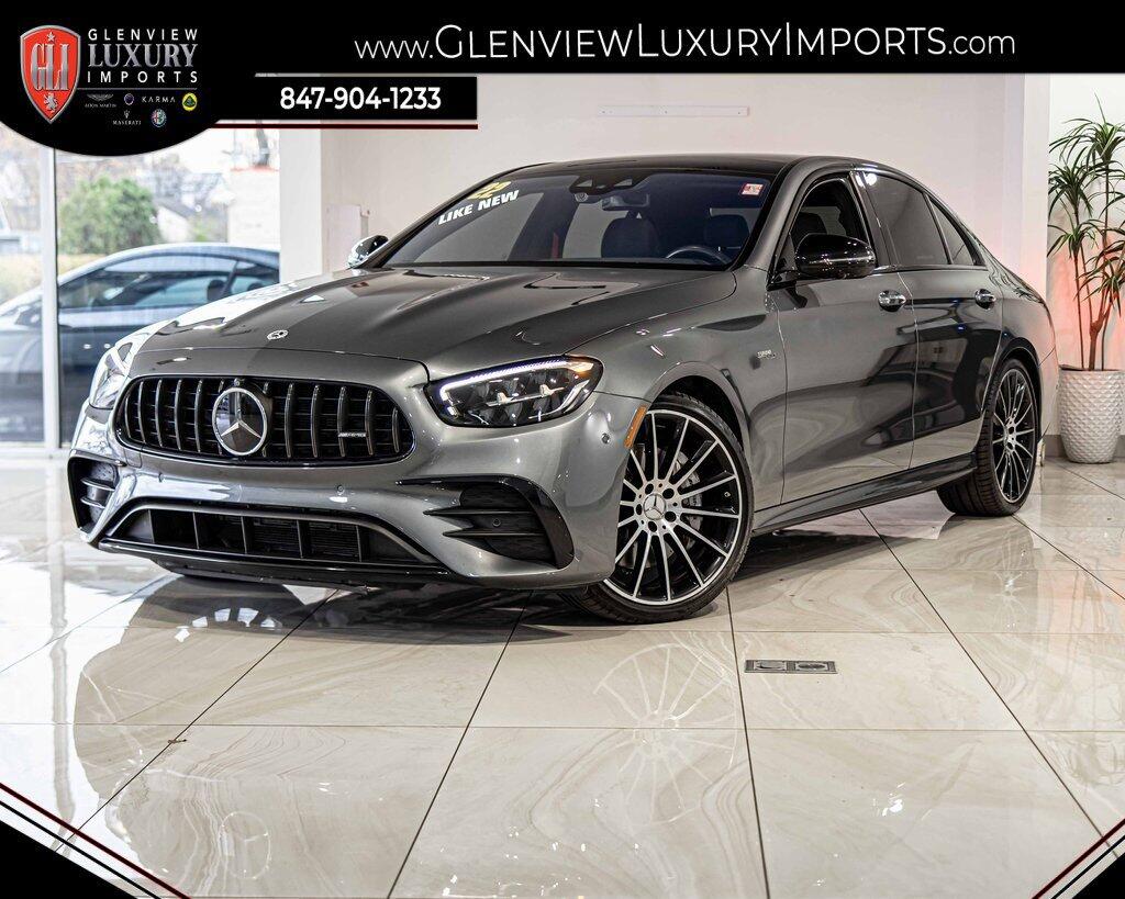 Used 2022 Mercedes-Benz E-Class AMG E53 with VIN W1KZF6BB4NB092299 for sale in Glenview, IL