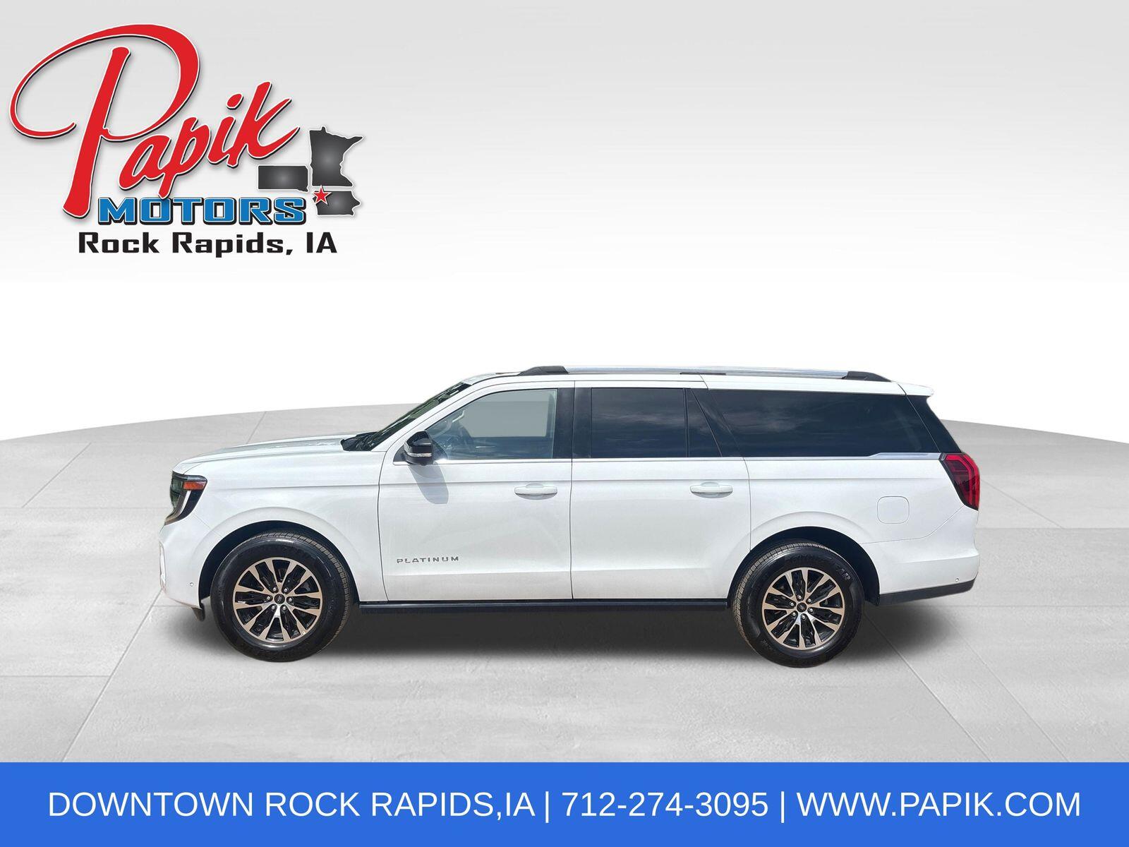 Used 2025 Ford Expedition Platinum with VIN 1FMJK1M87SEA15794 for sale in Luverne, Minnesota
