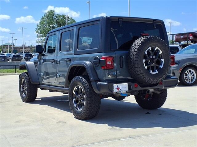 Used 2024 Jeep Wrangler 4xe Rubicon 4XE with VIN 1C4RJXR62RW229701 for sale in Huntsville, TX