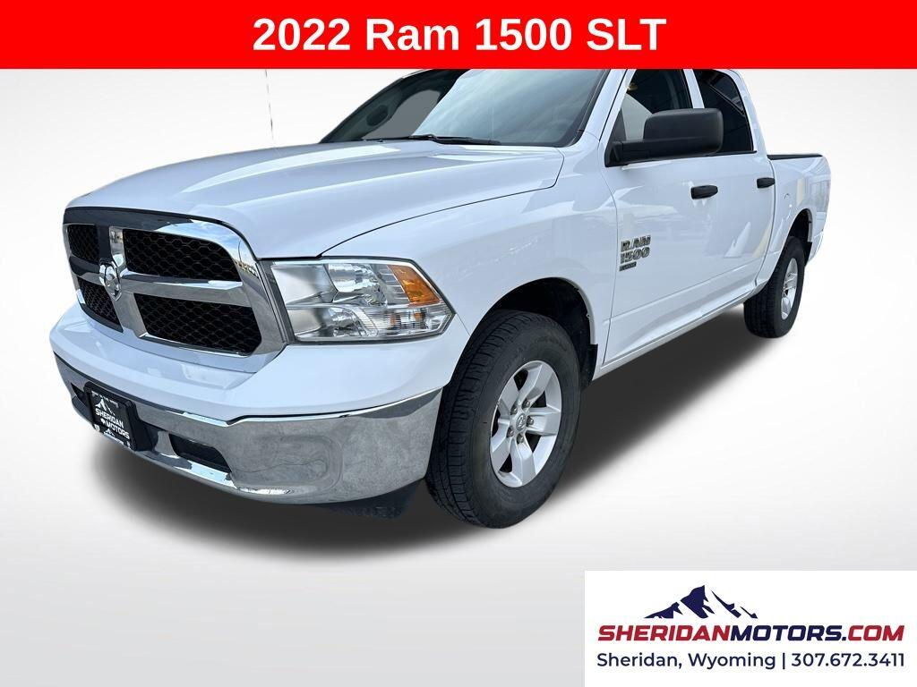 Used 2022 RAM Ram 1500 Classic Warlock with VIN 1C6RR7LG7NS236386 for sale in Sheridan, WY