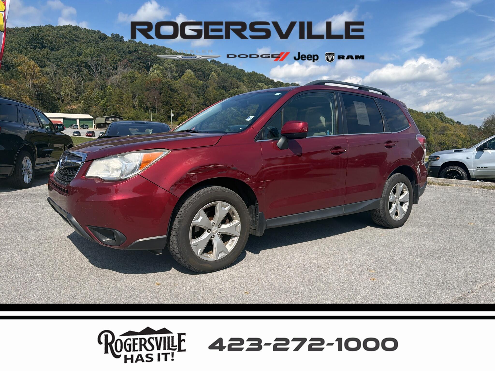2014 Subaru Forester 2.5i Limited