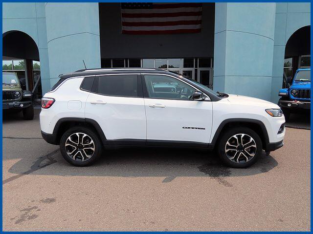 Used 2022 Jeep Compass Limited with VIN 3C4NJDCB4NT115797 for sale in New Britain, CT