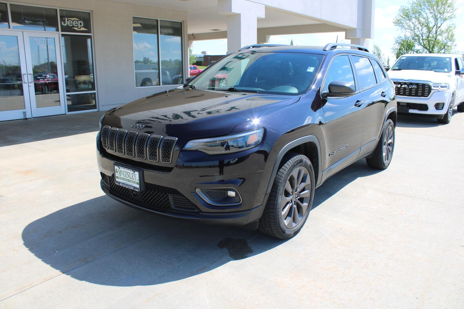 Certified 2021 Jeep Cherokee 80TH with VIN 1C4PJMMX9MD149113 for sale in Highland, IL