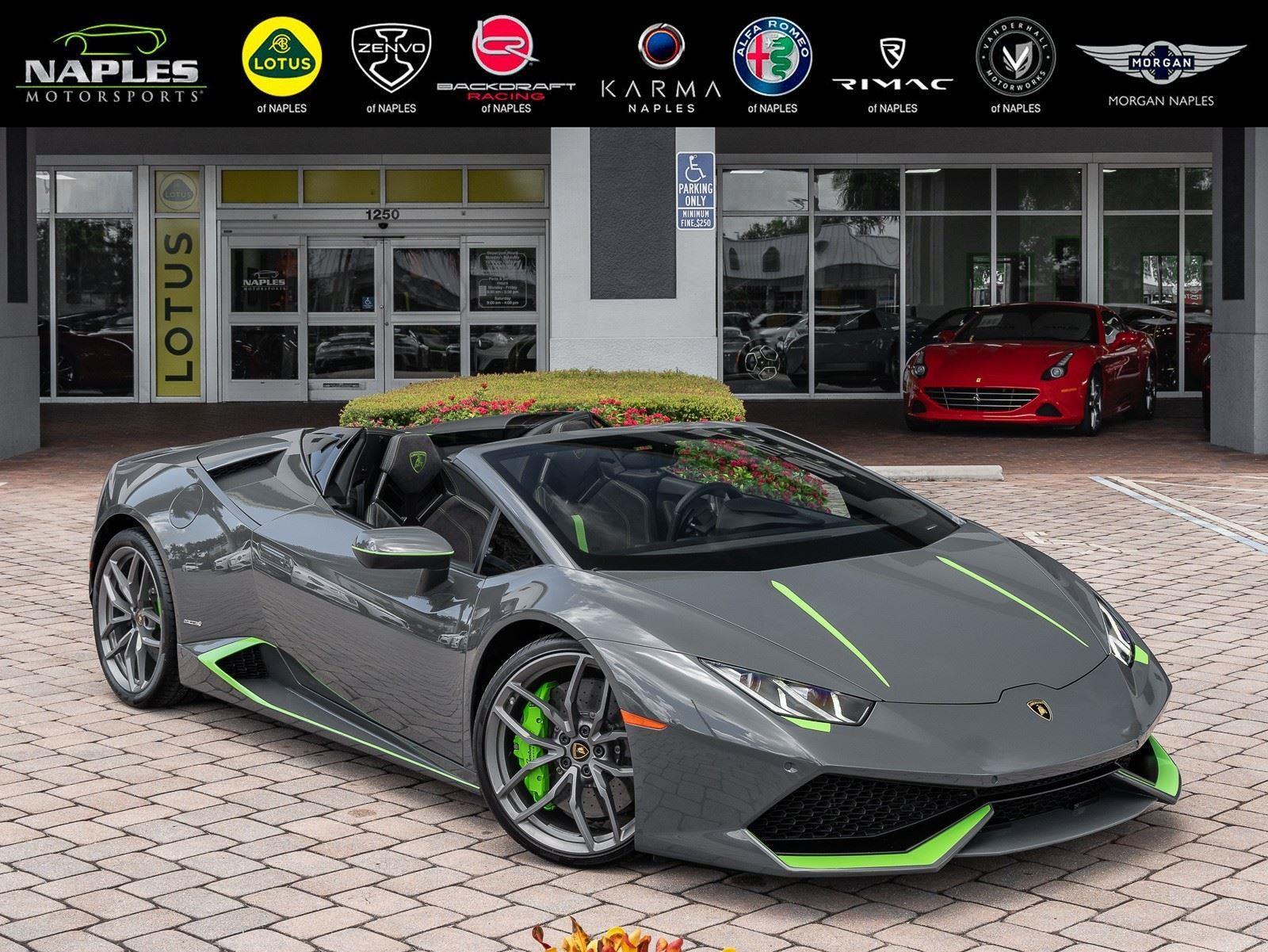 Used 2016 Lamborghini Huracan LP 610-4 Spyder