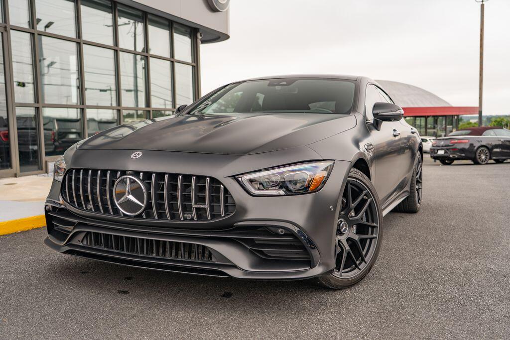 Used 2021 Mercedes-Benz AMG GT 4-Door Coupe 43 with VIN W1K7X5KB3MA037054 for sale in Marietta, GA
