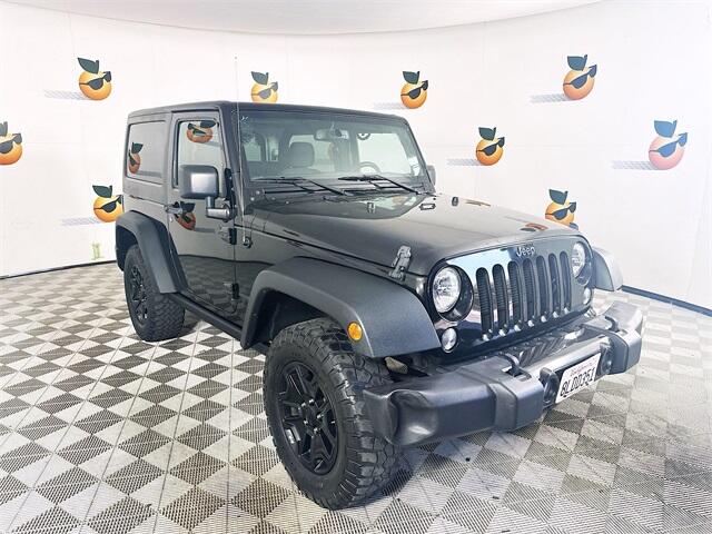 Used 2015 Jeep Wrangler Willys Wheeler with VIN 1C4GJWAG8FL669974 for sale in Ontario, CA